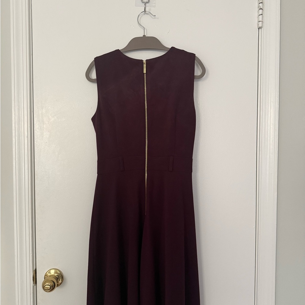 Calvin Klein Rich Purple Midi Dress - Picture 4 of 5